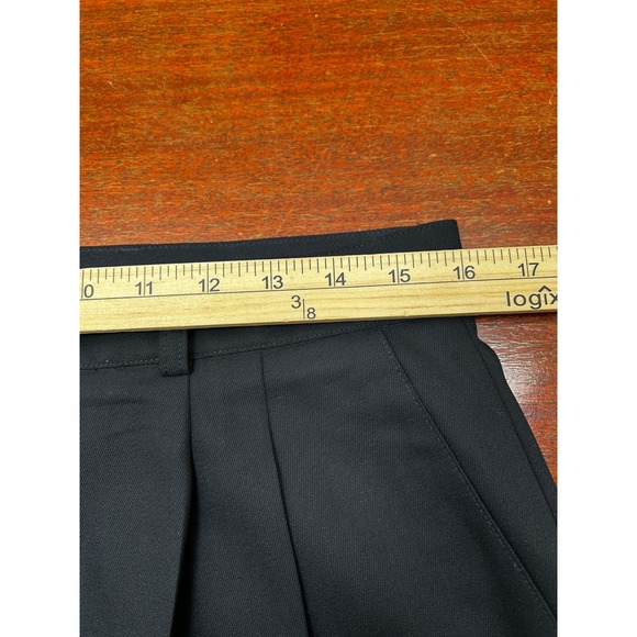 Escada Dress Pants Women EU 42 (US 10) Navy Virgin Wool Tailored Slacks Designer - Picture 6 of 9